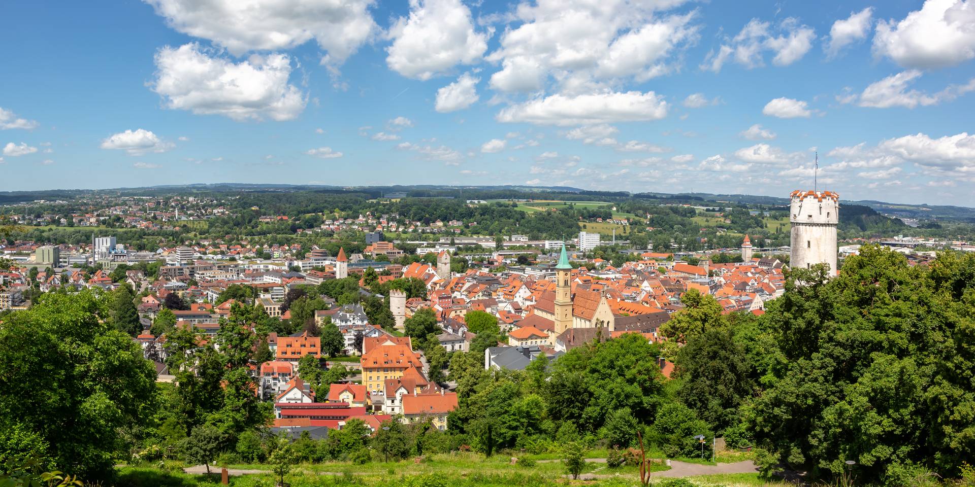 Blick auf Ravensburg